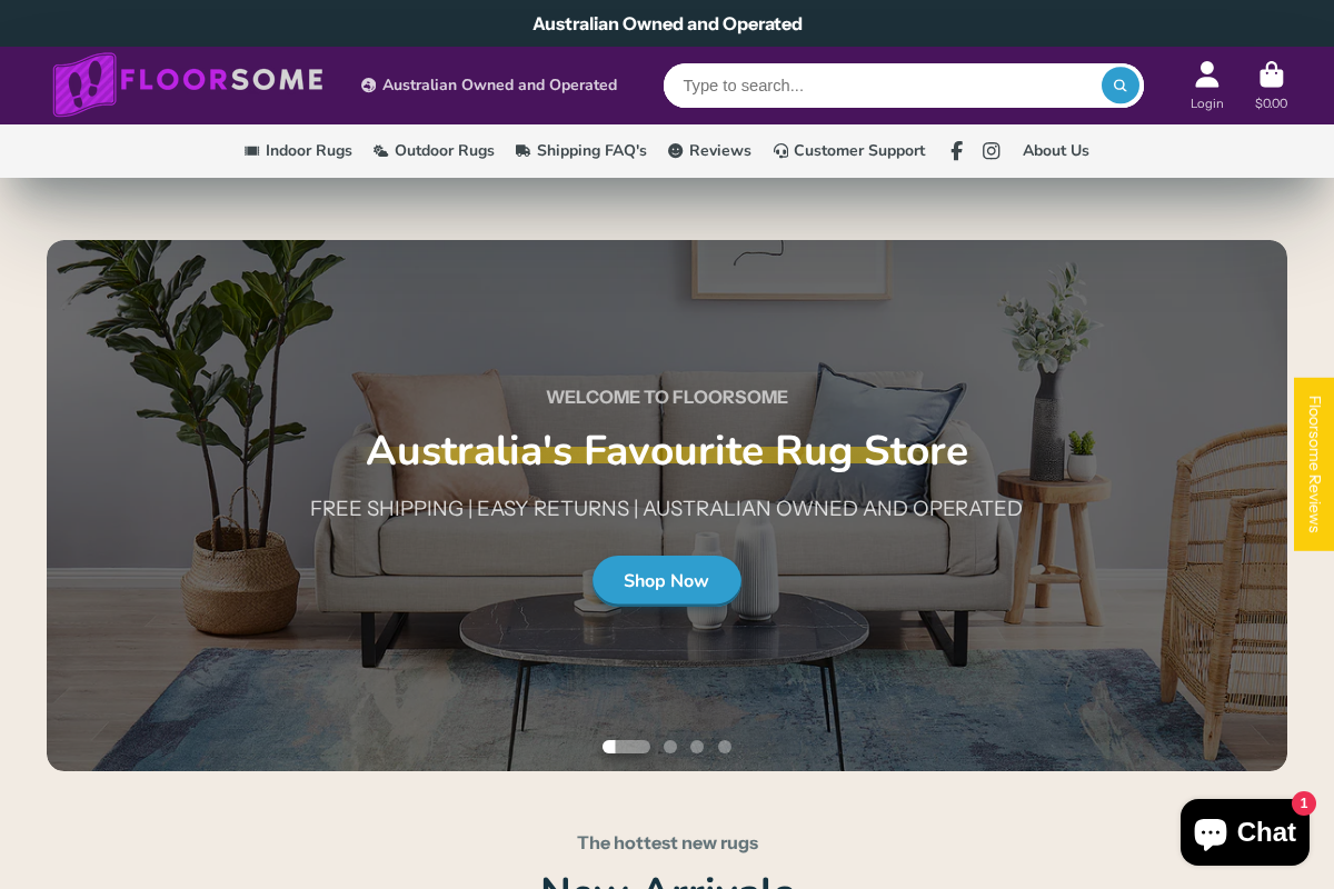 Floorsome homepage screenshot