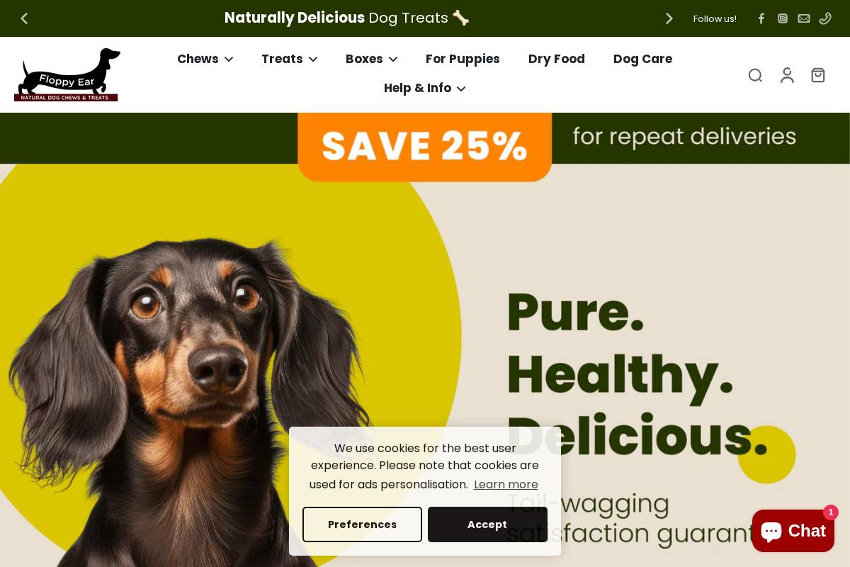 Floppy Ear Ltd homepage screenshot