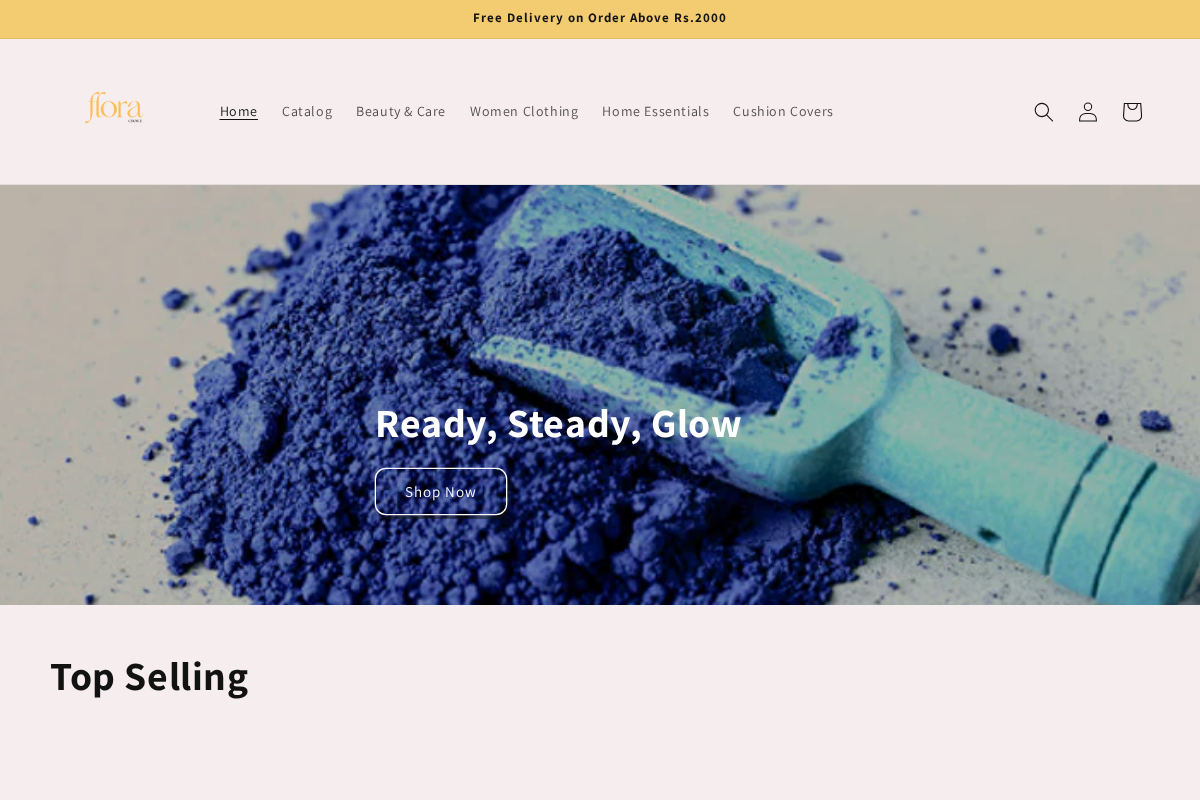 florachoice.pk homepage screenshot