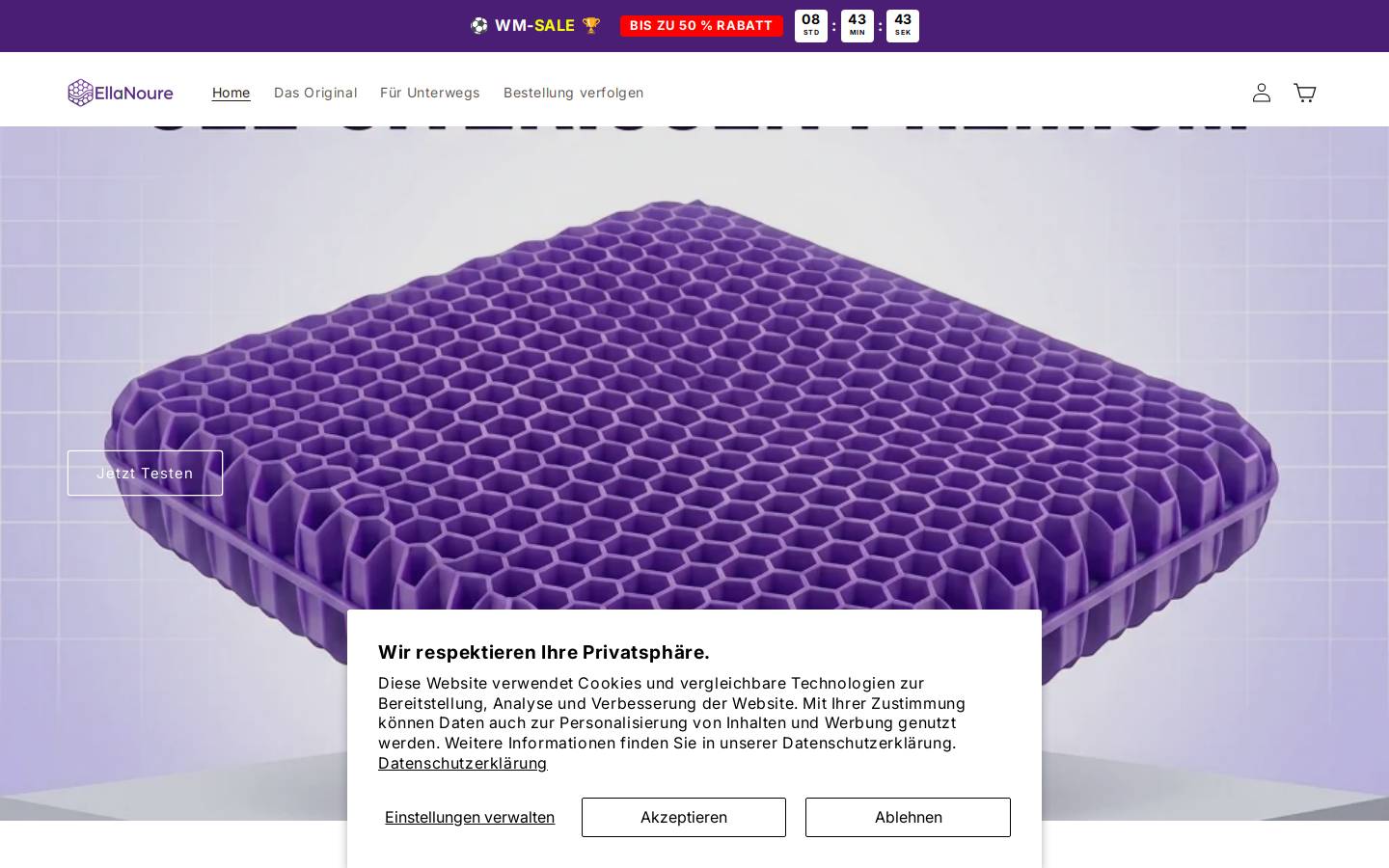 florafemme.at homepage screenshot