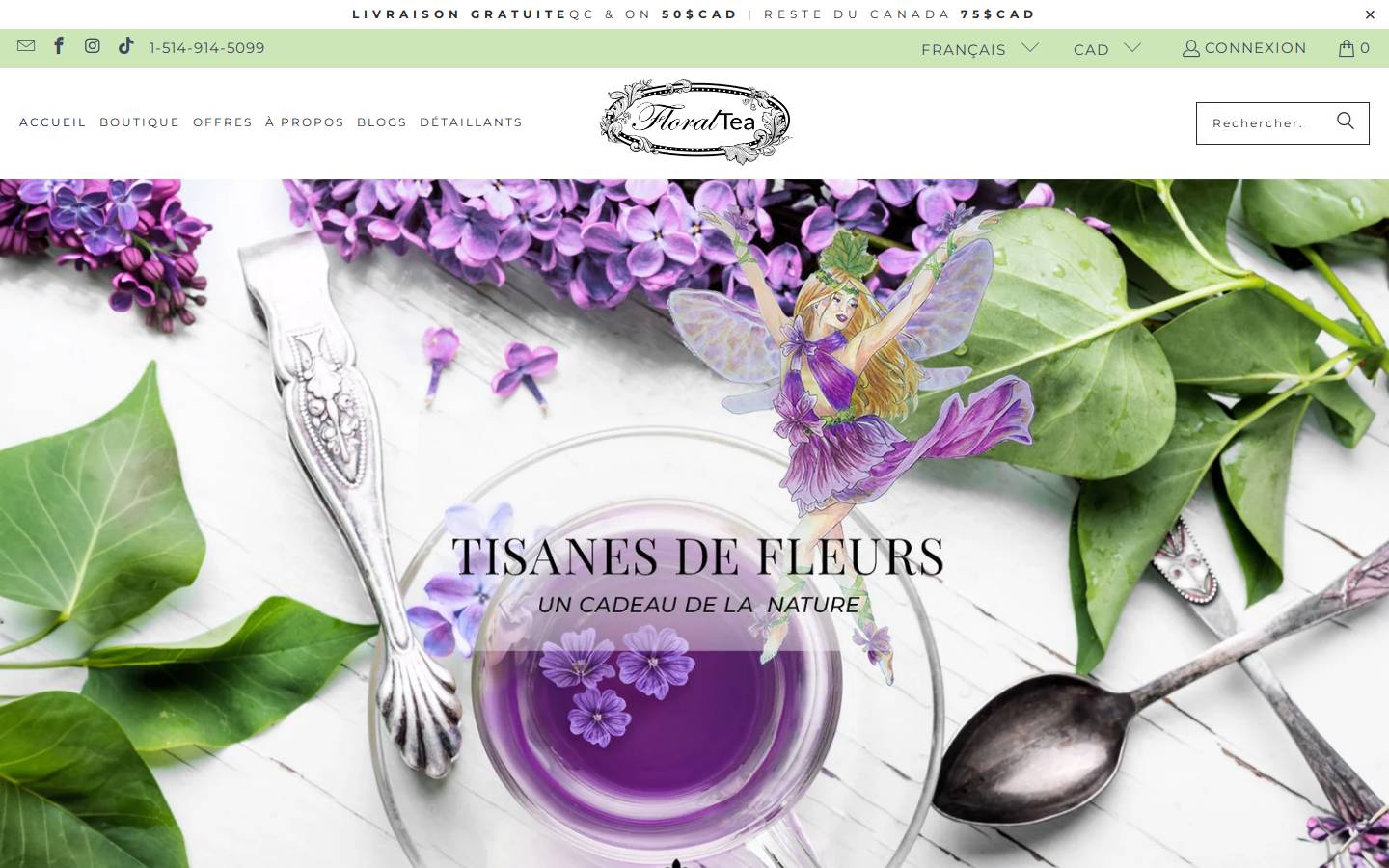 floralt.com homepage screenshot