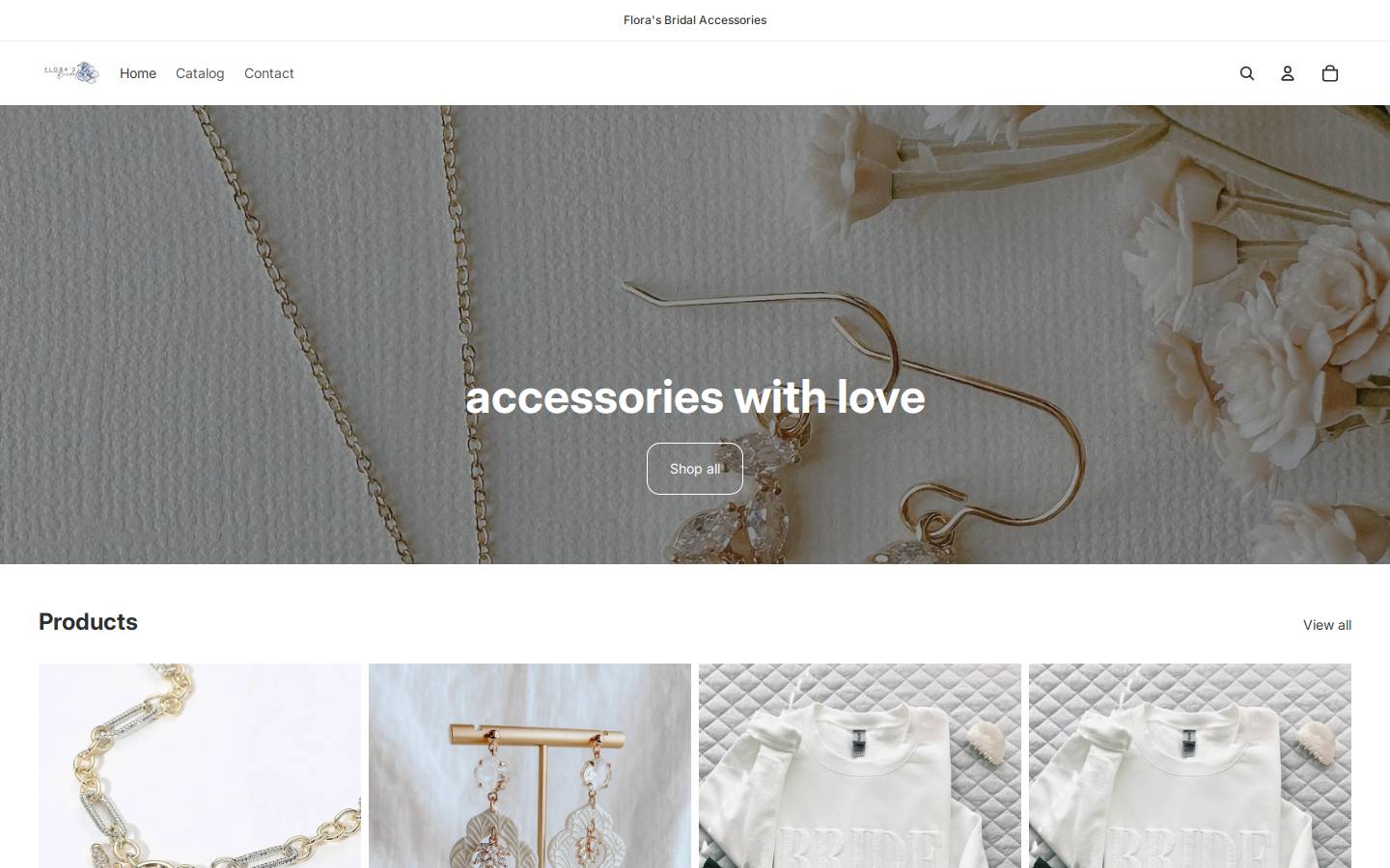 floras.shop homepage screenshot