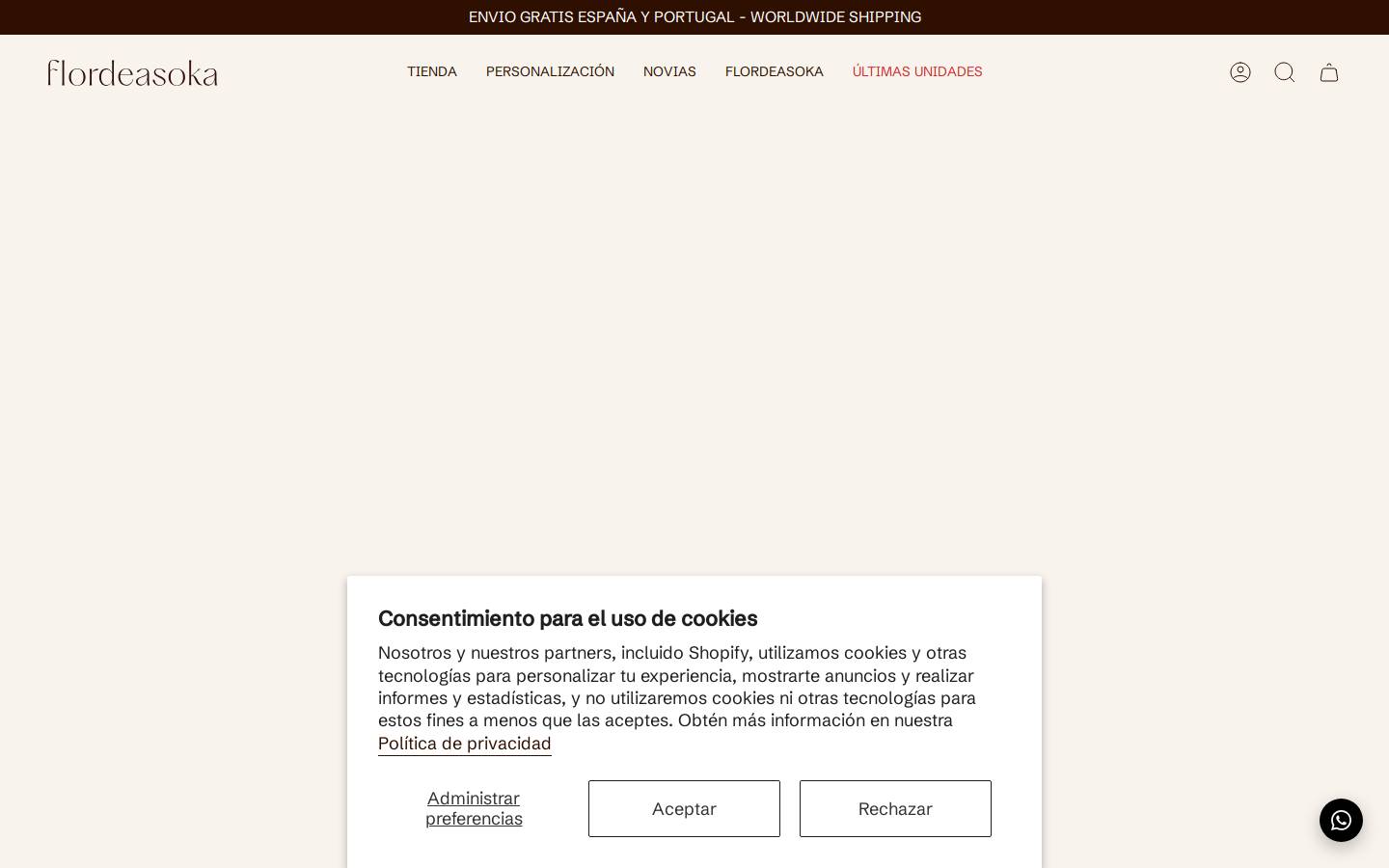 flordeasoka.com homepage screenshot