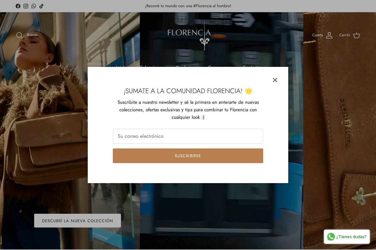 florencia.com.py homepage screenshot