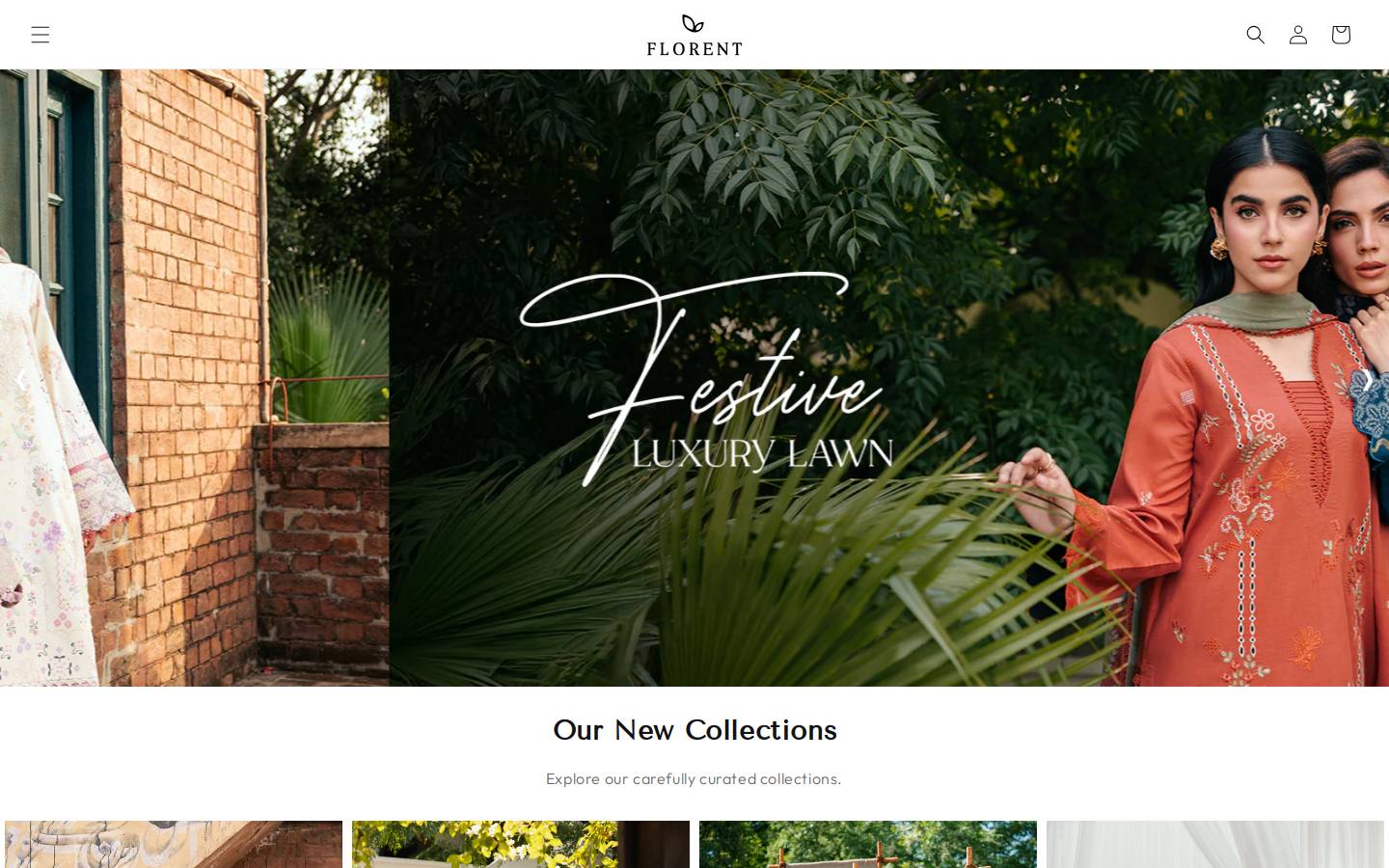 florentpakistan.com homepage screenshot