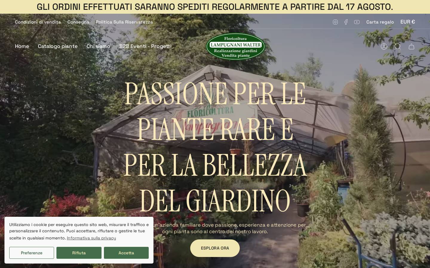 Floricolturalampugnani homepage screenshot