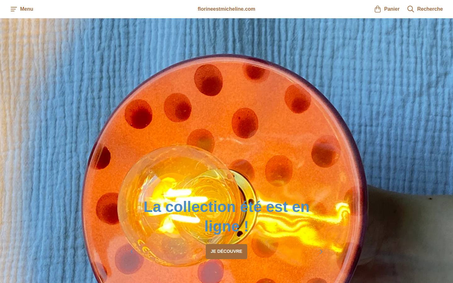 florineestmicheline.com homepage screenshot