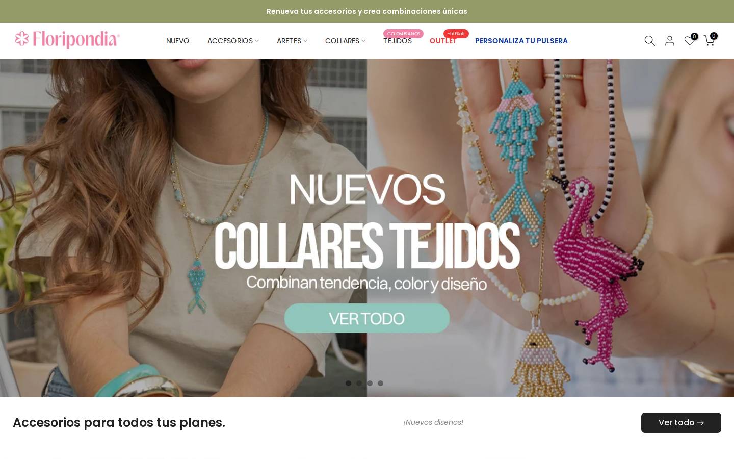 floripondia.co homepage screenshot