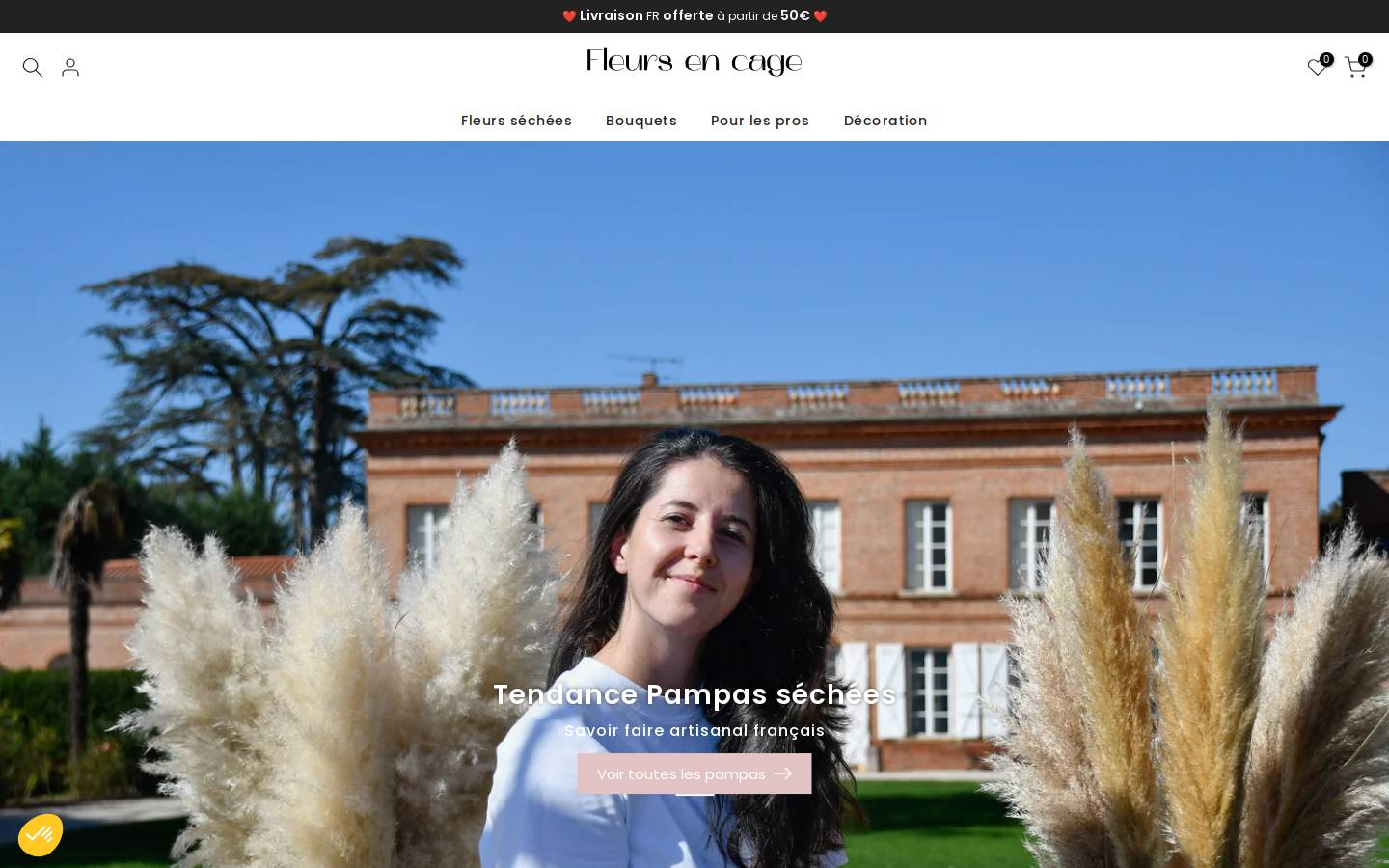 florir.fr homepage screenshot