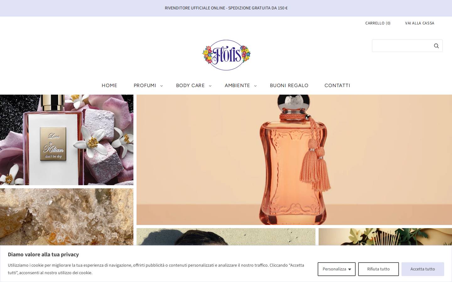 florisreggioemilia.it homepage screenshot