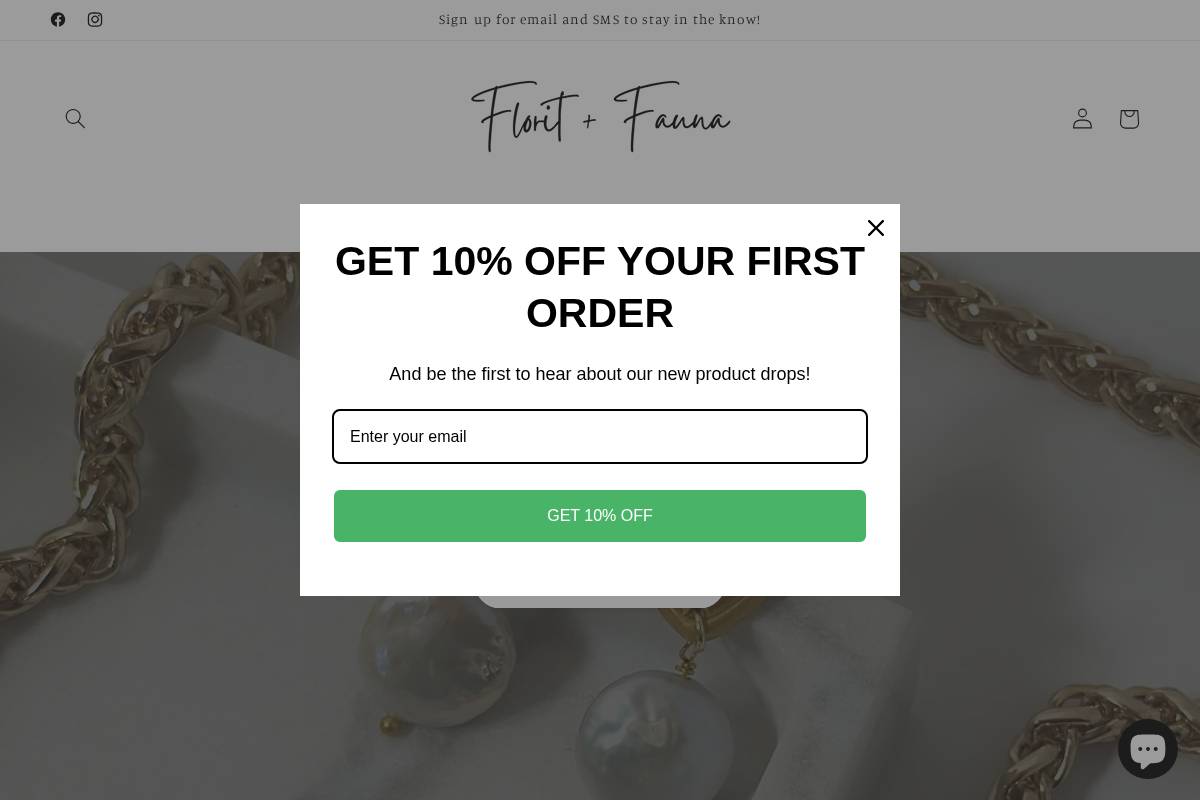 floritandfauna.com homepage screenshot