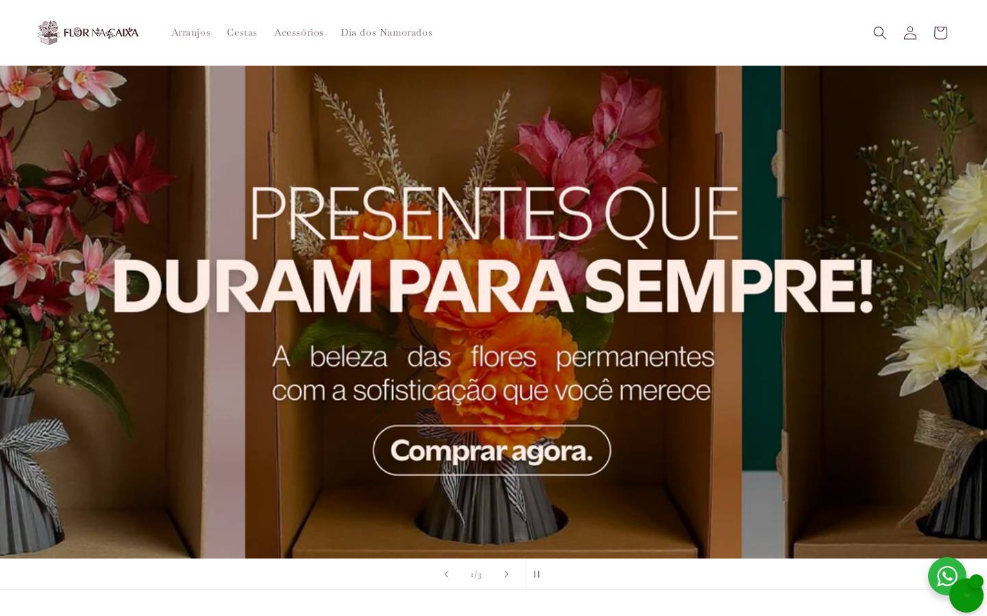 flornacaixa.com homepage screenshot