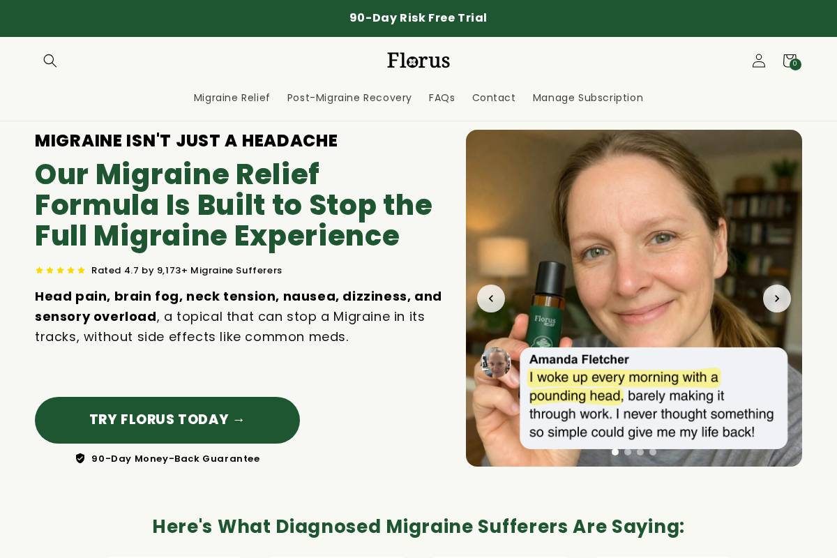 florus.com homepage screenshot