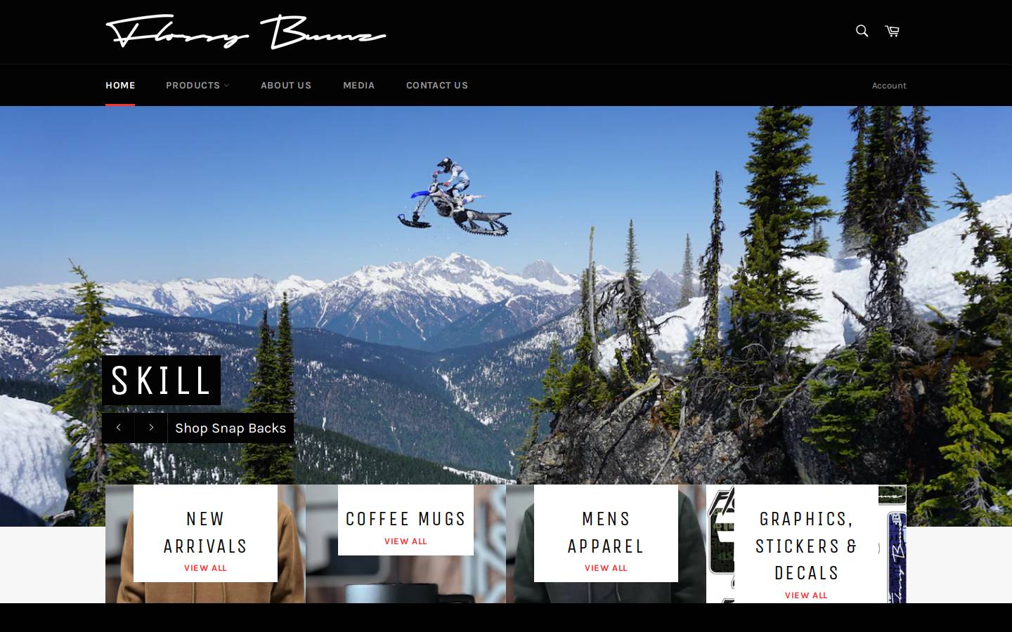 flossybumz.com homepage screenshot