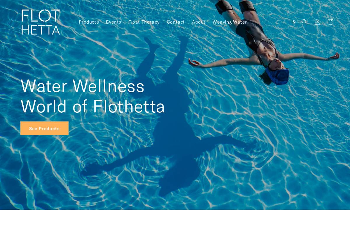 flothetta.com homepage screenshot