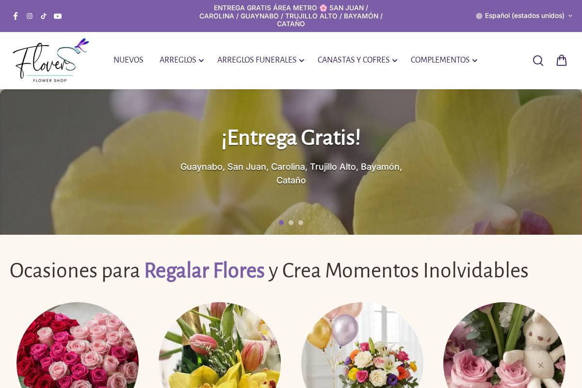 floverspr.com homepage screenshot