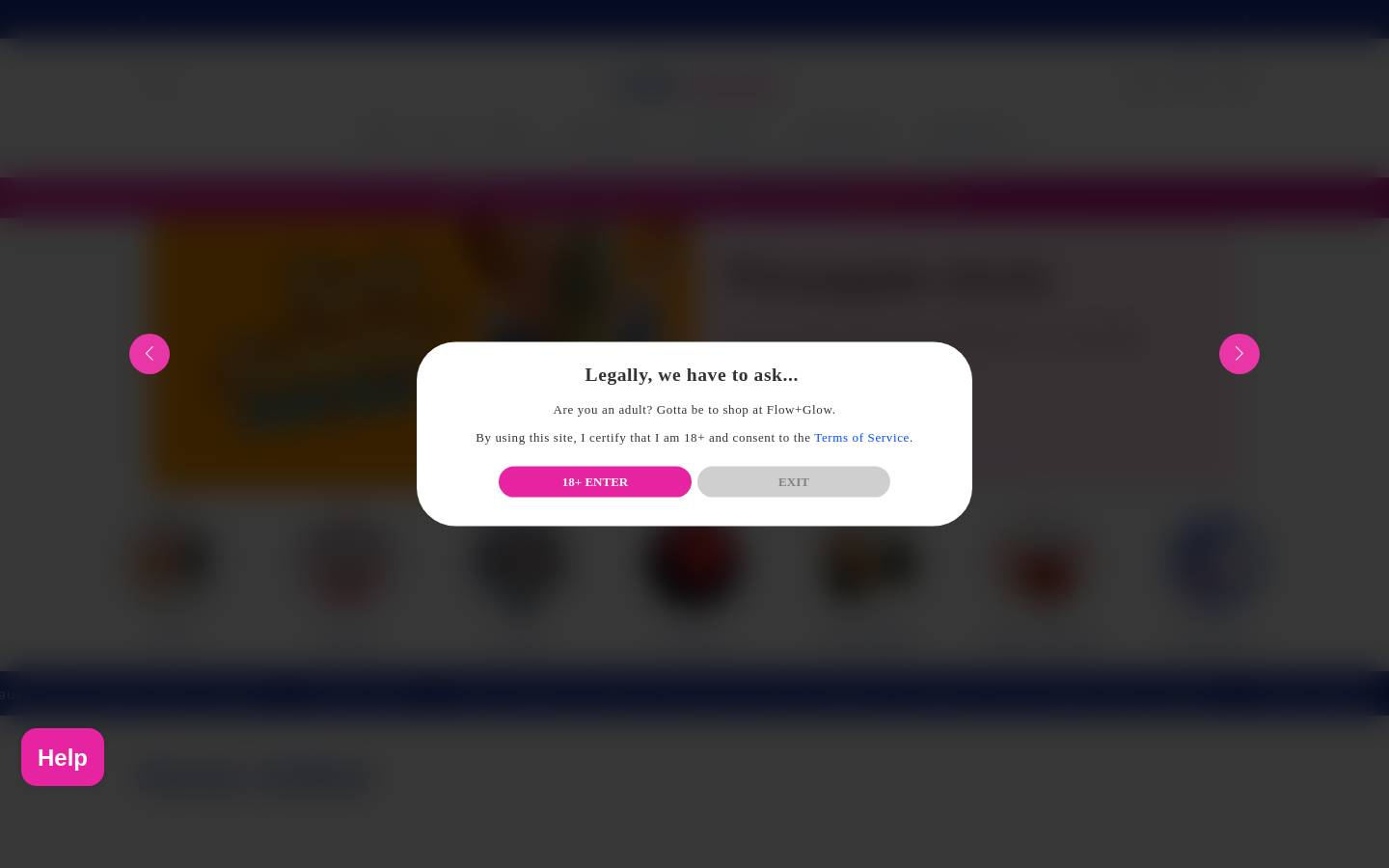 flowandglow.org homepage screenshot