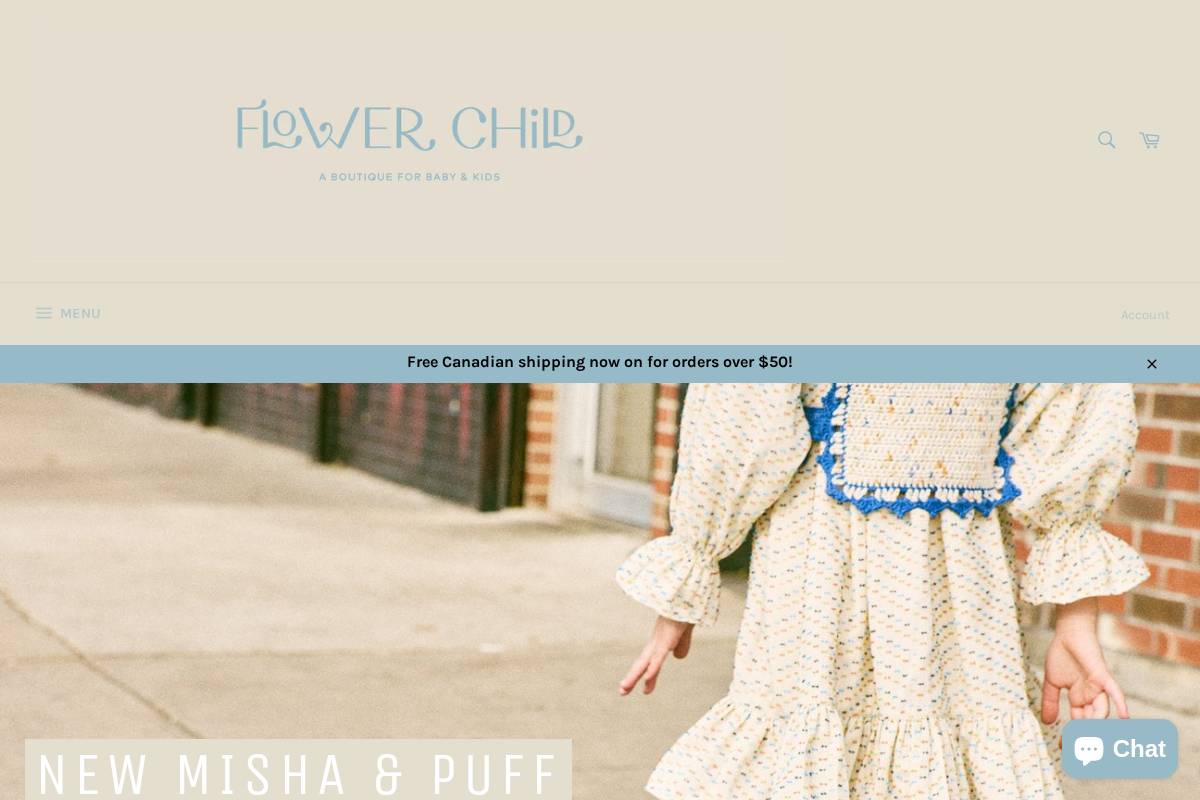 flowerchildhalifax.ca homepage screenshot
