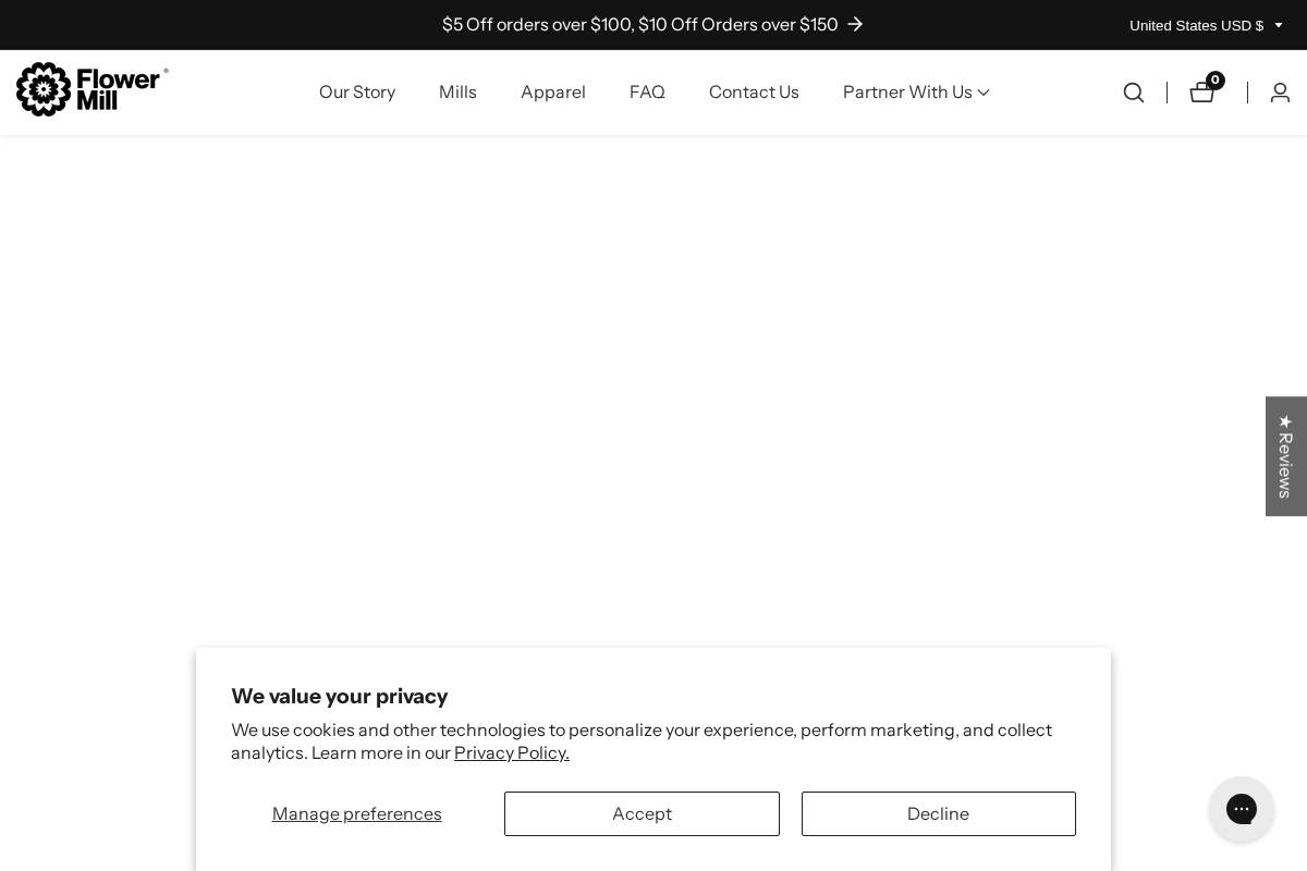 Flowermillusa homepage screenshot