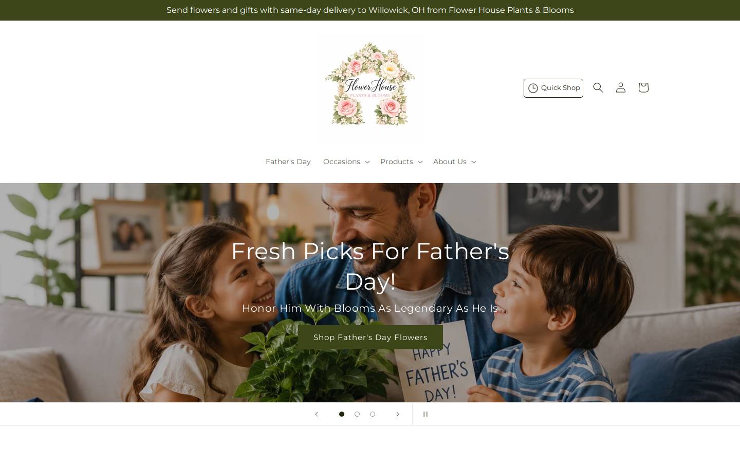 flowersonthevine.net homepage screenshot