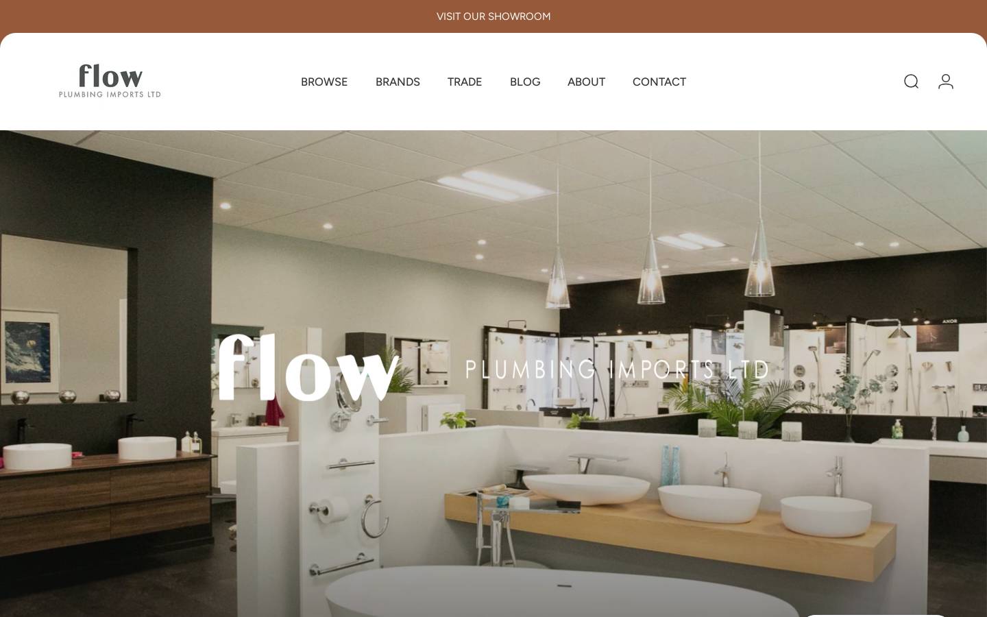 flowimports.co.nz homepage screenshot