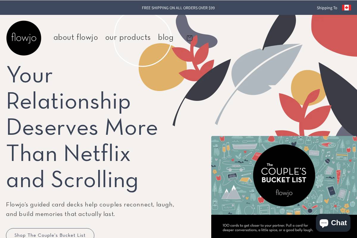 flowjo.co homepage screenshot