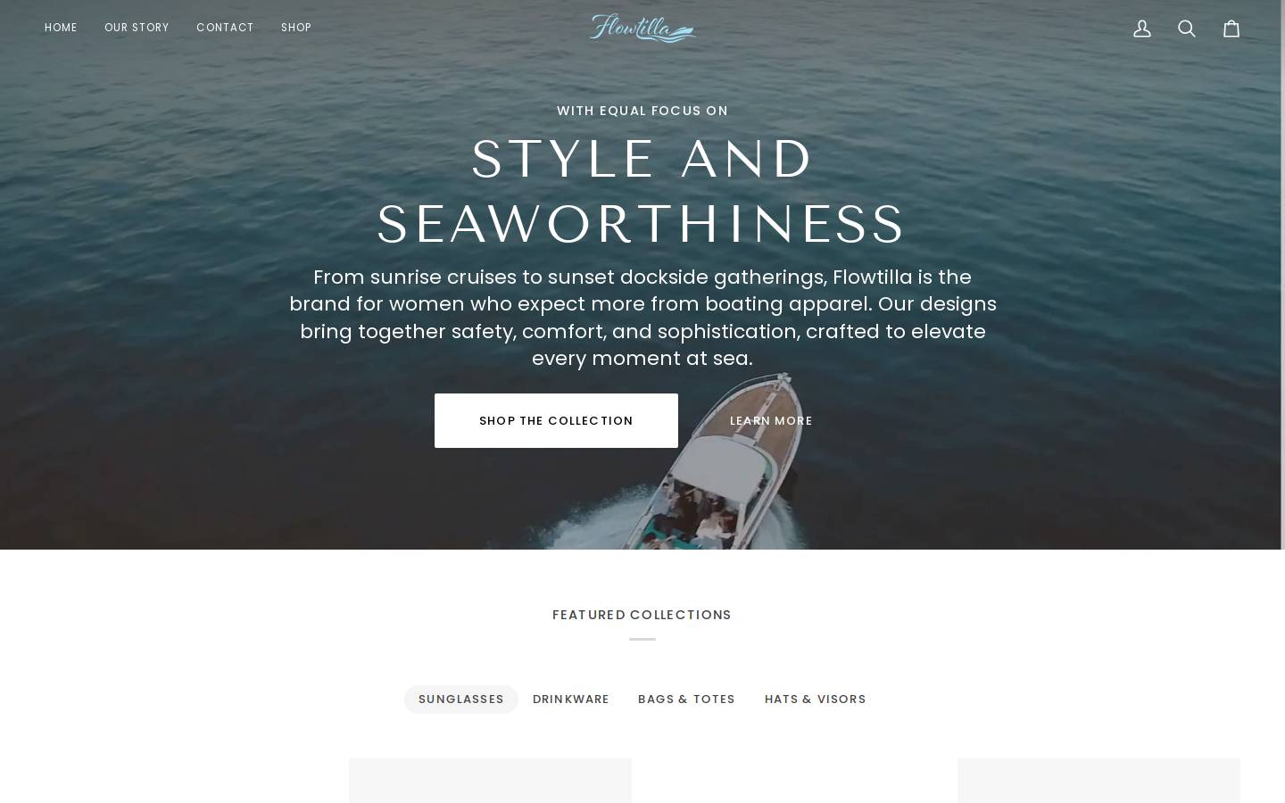 flowtilla.online homepage screenshot