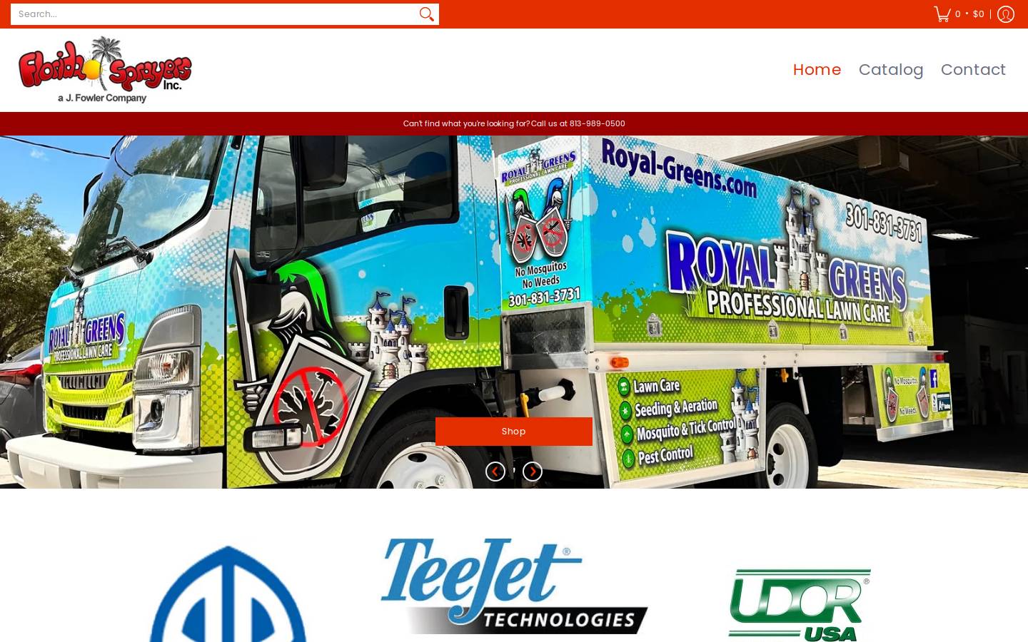 flsprayers.com homepage screenshot