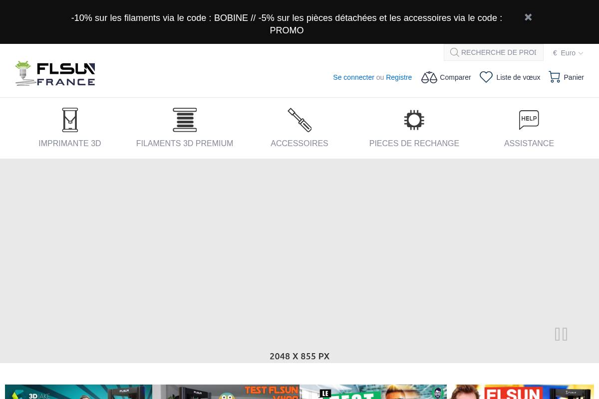 flsunfrance.com homepage screenshot
