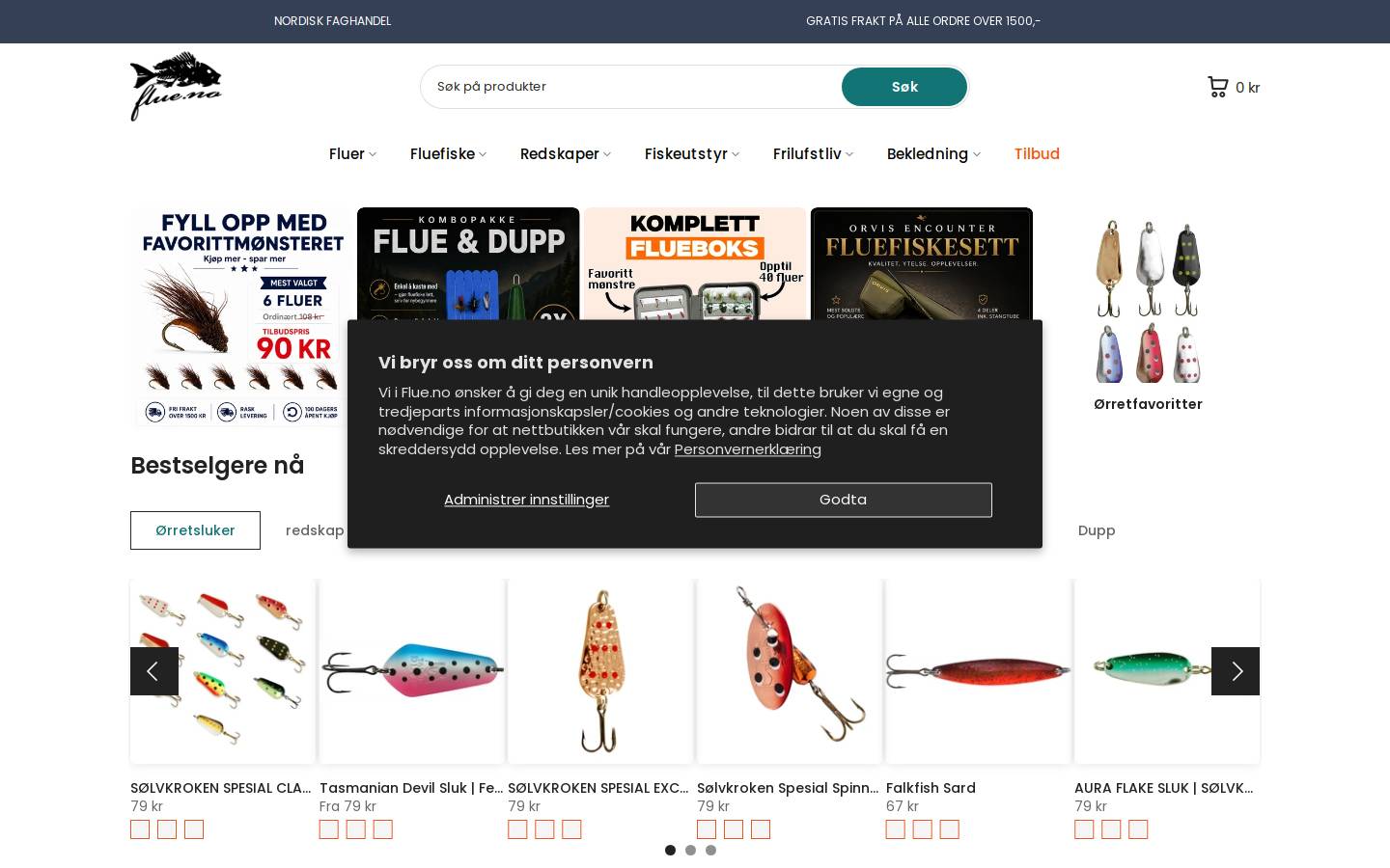 Flue homepage screenshot