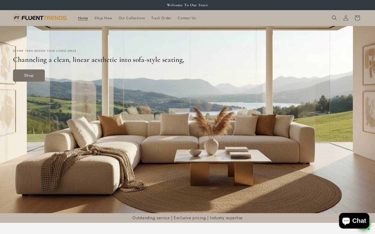 fluenttrends.com homepage screenshot