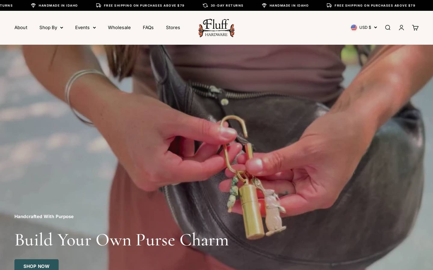fluffhardware.com homepage screenshot