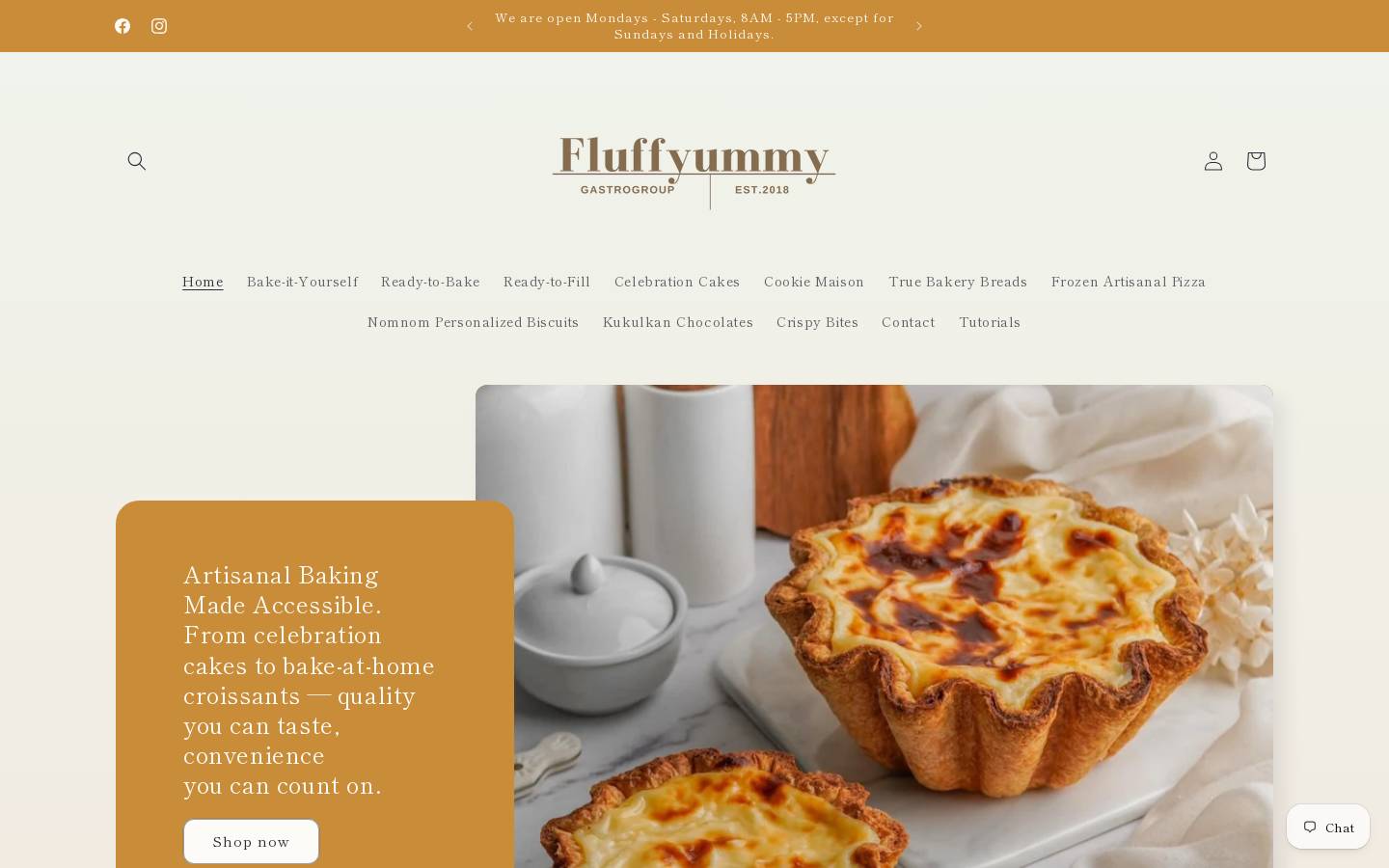fluffyummy.com homepage screenshot