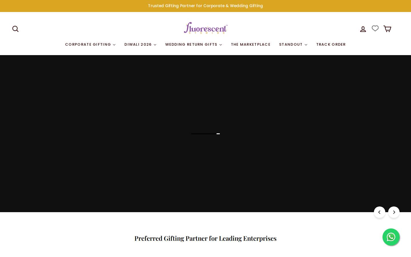 fluorescentstudios.in homepage screenshot