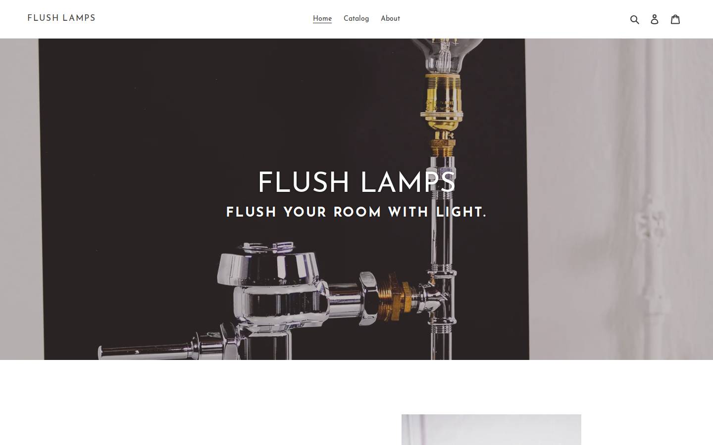 Flush.com homepage screenshot
