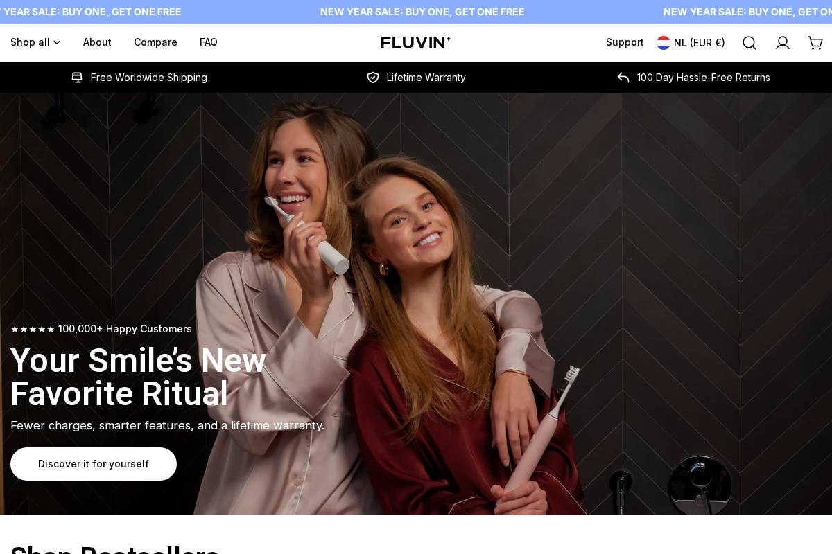 fluvin.com homepage screenshot