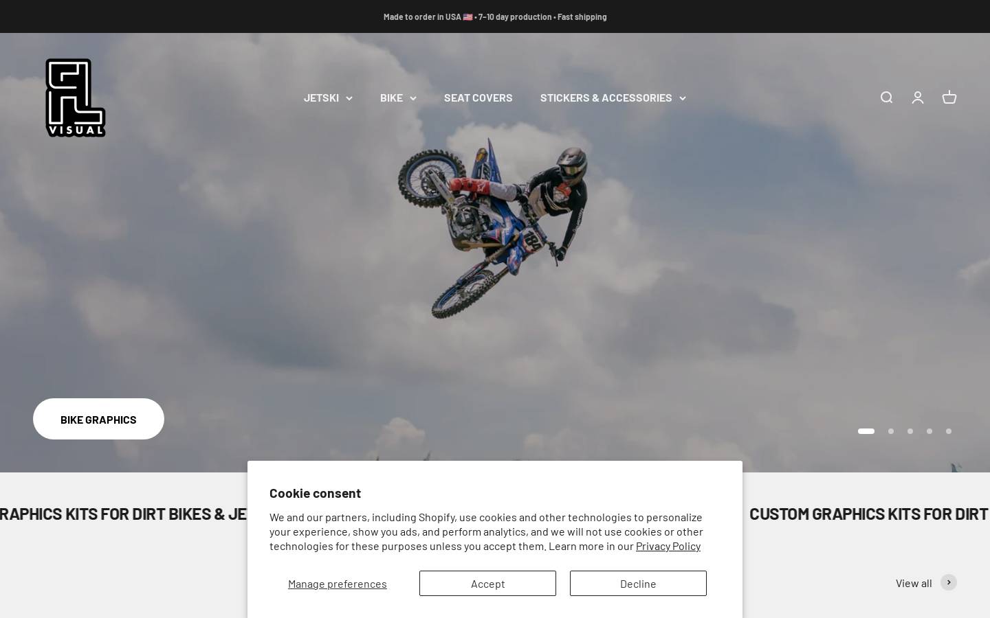 flvisual.com homepage screenshot