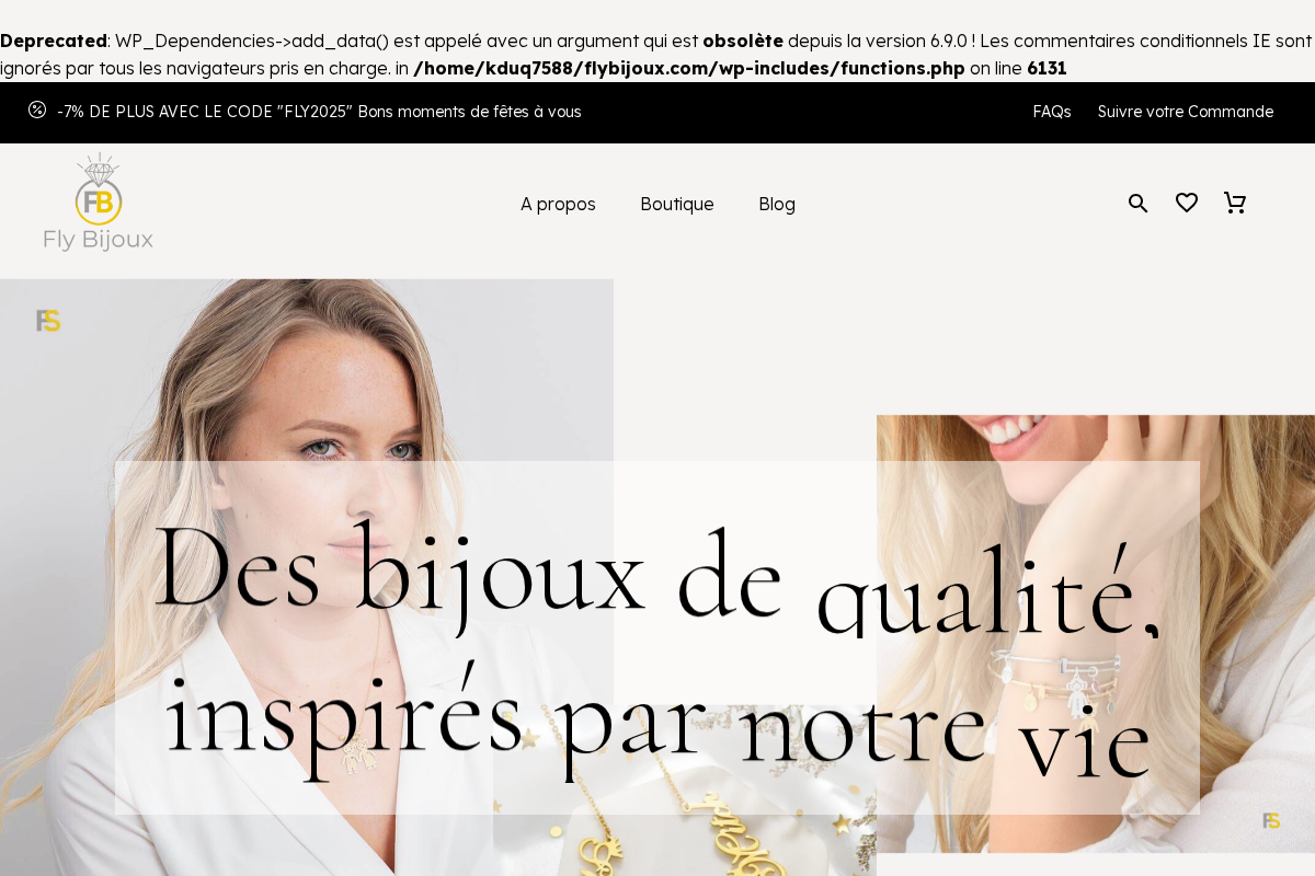 flybijoux.com homepage screenshot