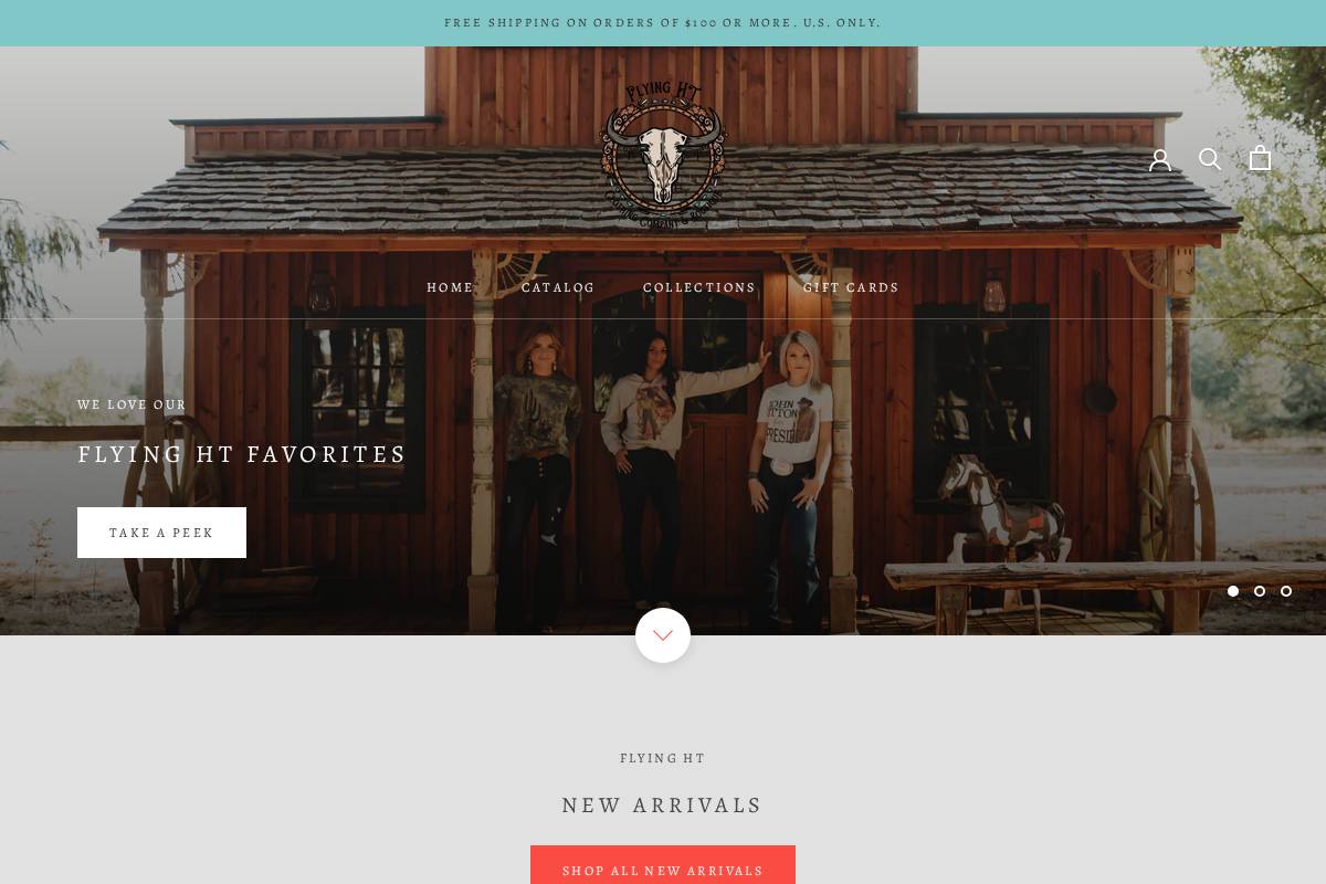 flyinght.com homepage screenshot