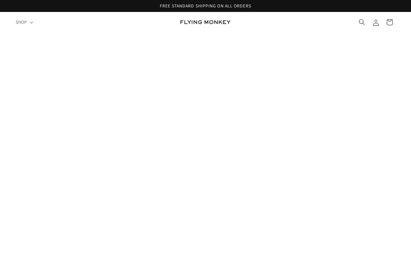 flyingmonkeyjeans.com homepage screenshot