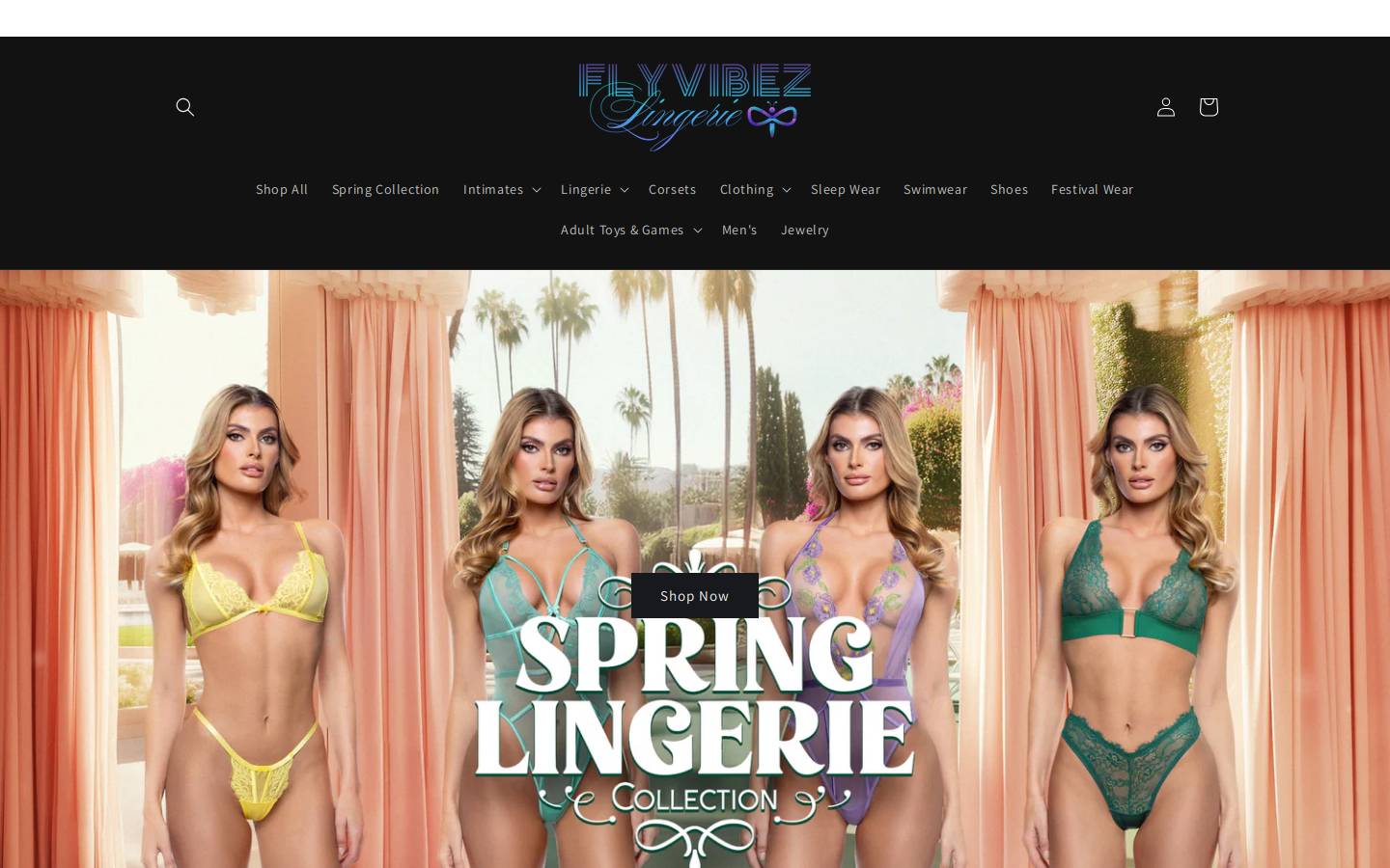 flyvibez.com homepage screenshot
