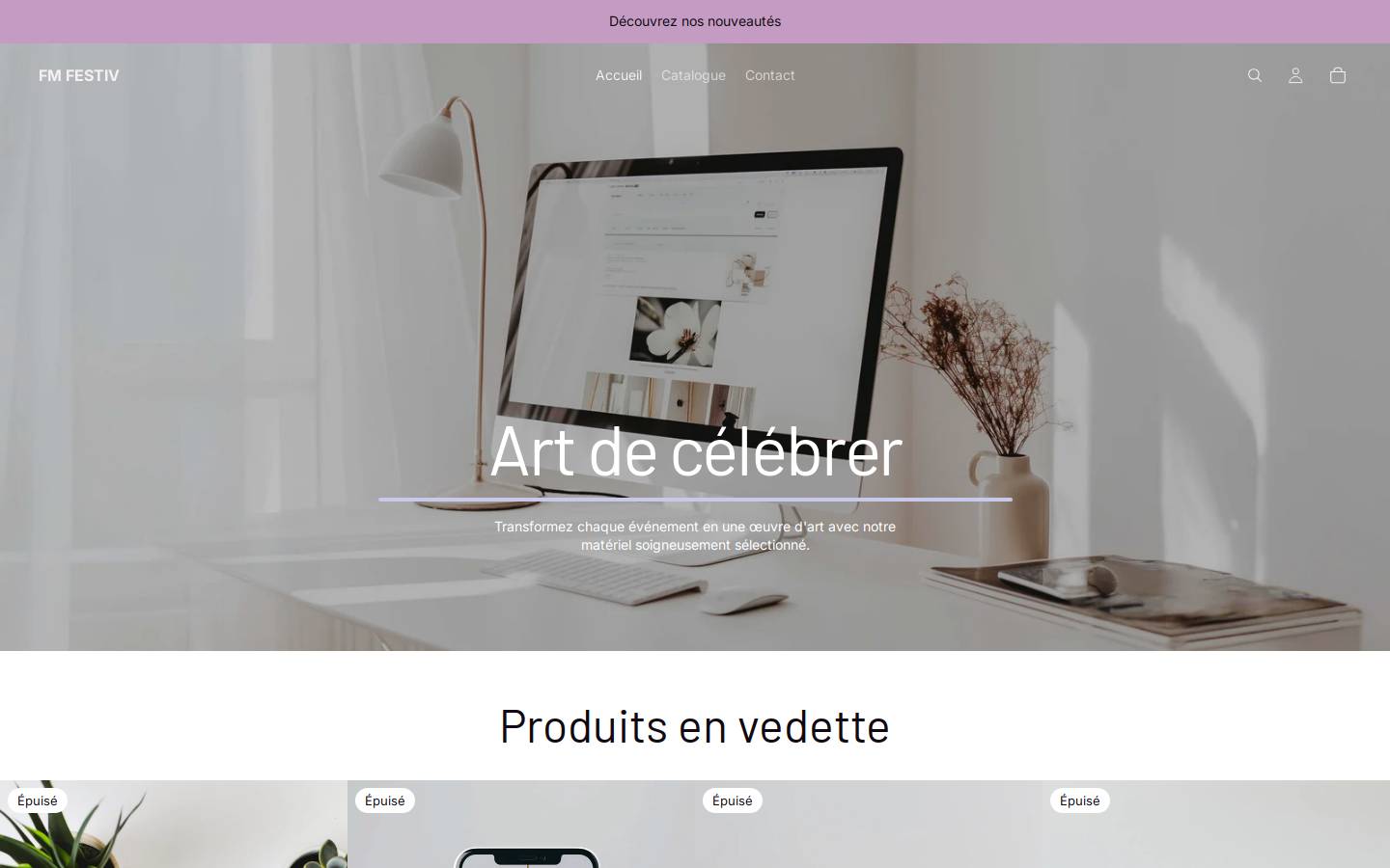 fmfestiv.fr homepage screenshot