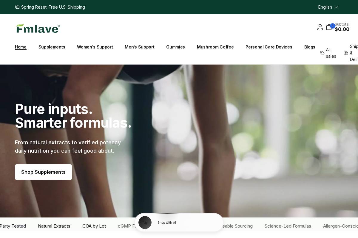 fmlave.com homepage screenshot