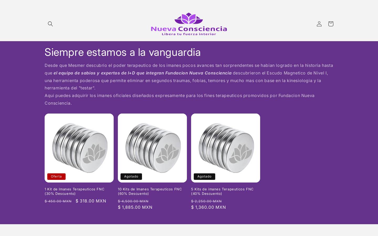 fnc-international.store homepage screenshot