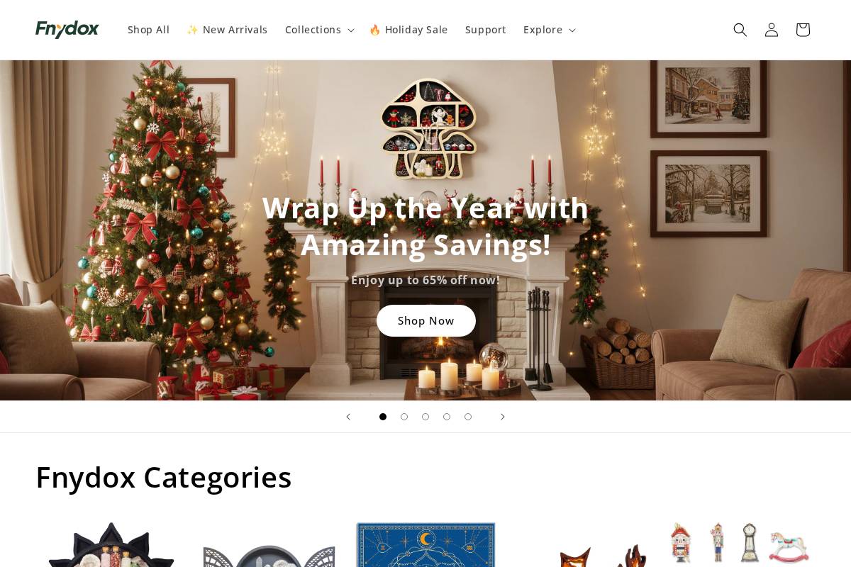 fnydox.com homepage screenshot