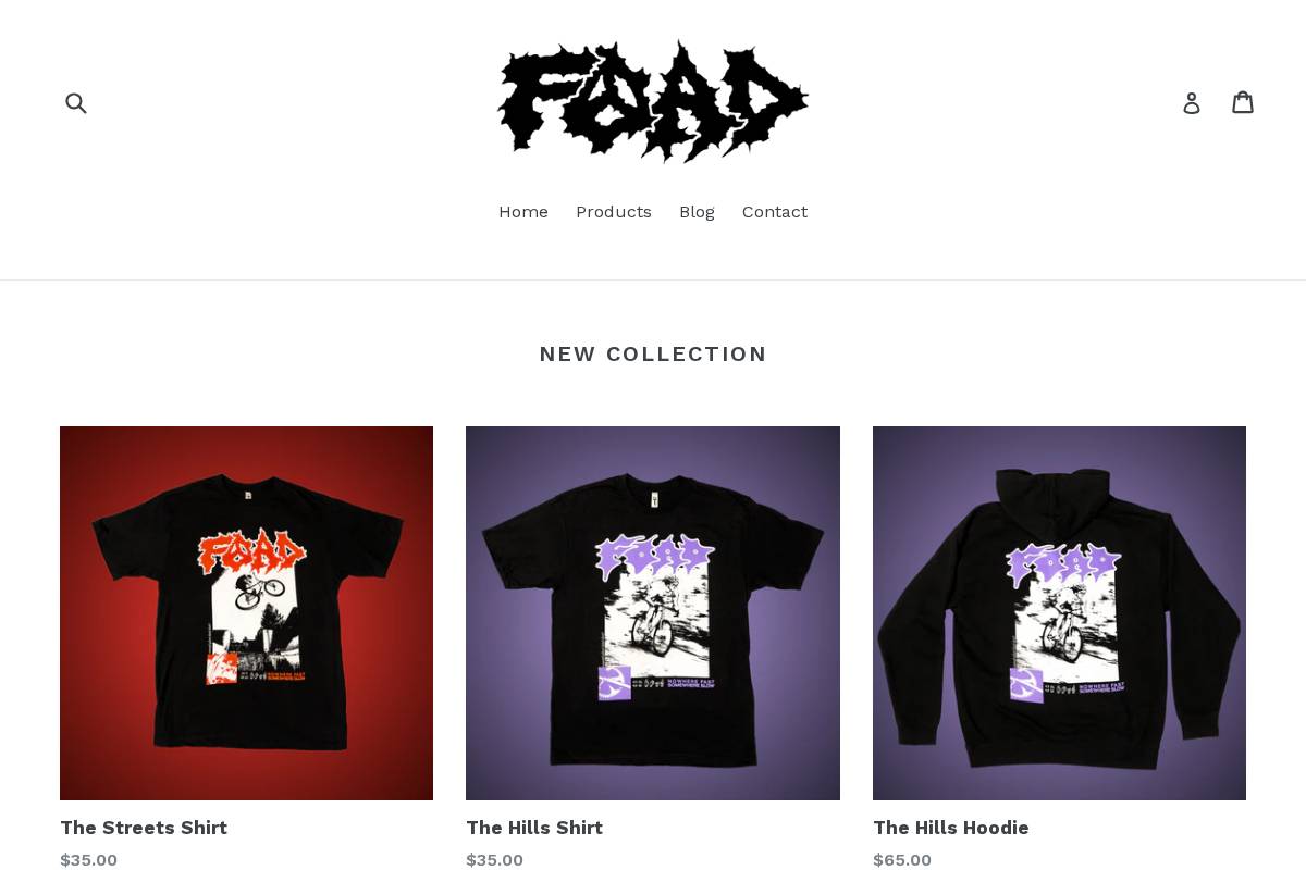 foadgang.com homepage screenshot