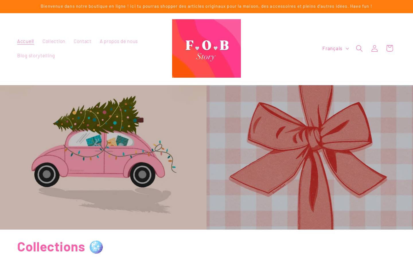 fobstory.com homepage screenshot