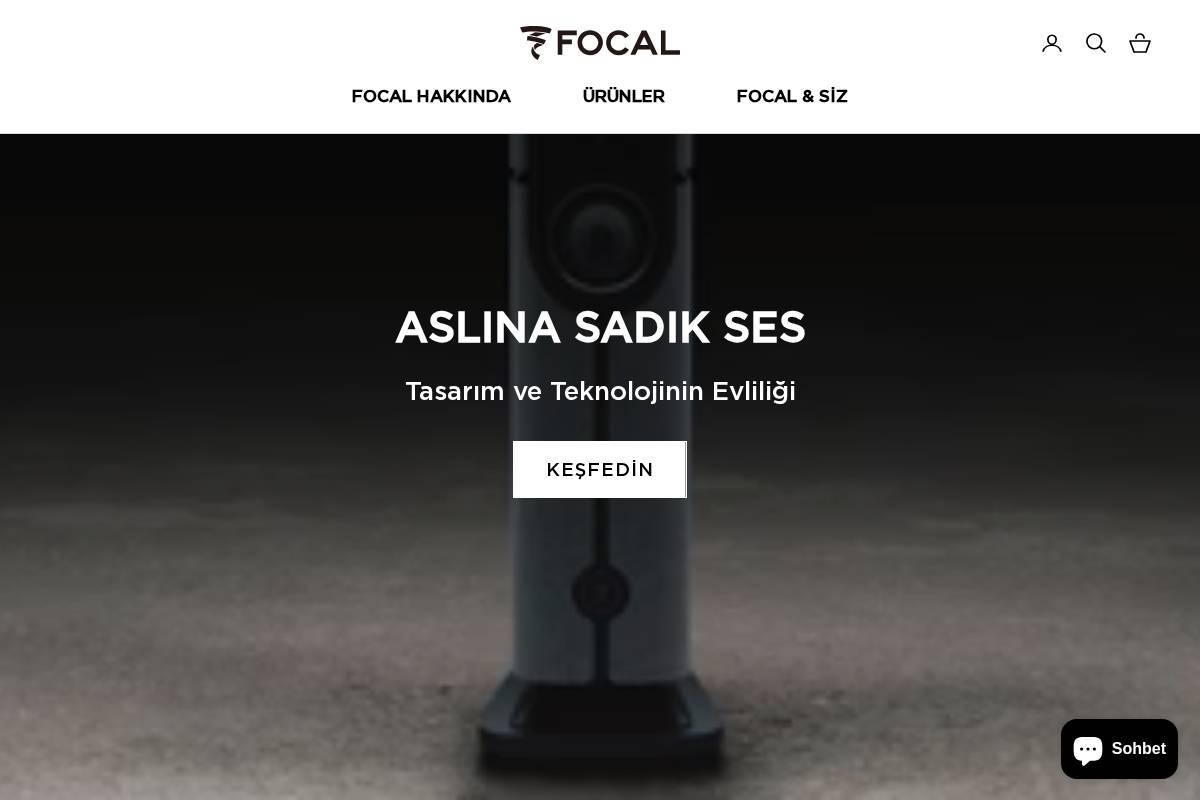 focal-tr.com homepage screenshot