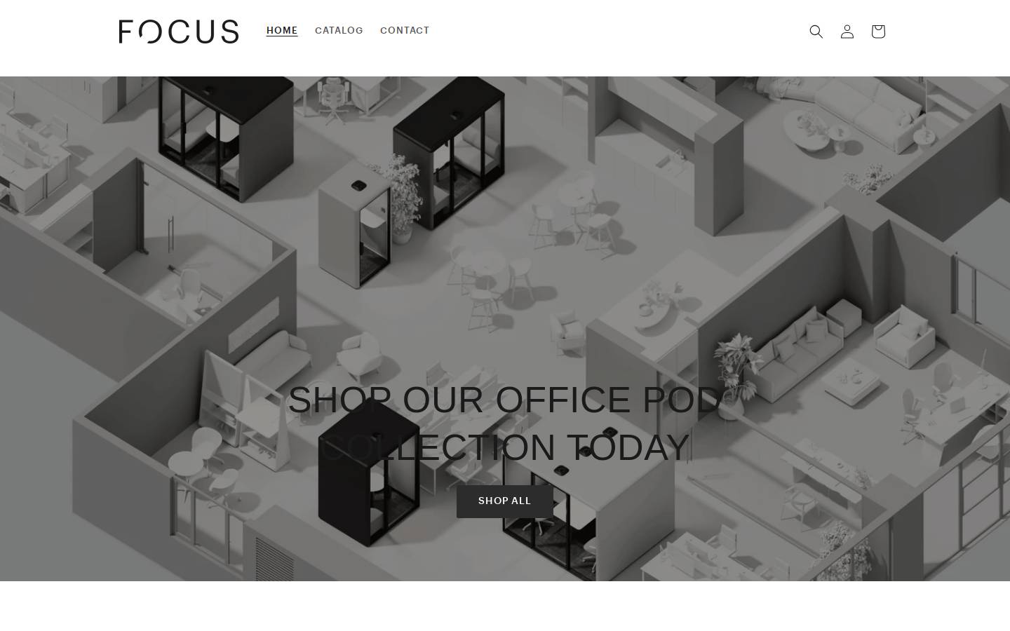 focusbooths.com homepage screenshot