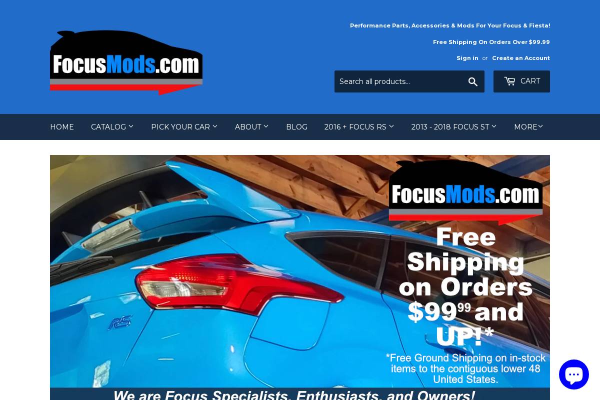 FocusMods.com homepage screenshot